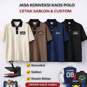 Jasa Konveksi Kaos Polo