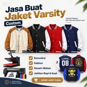 Jasa Konveksi Jaket Varsity