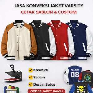 Jasa Konveksi Jaket Varsity