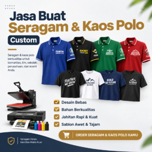 Jasa Buat Seragam Komunitas Kaos Polo