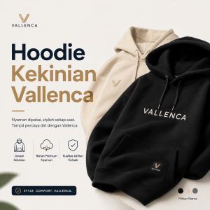 Produk Jaket Hoodie Vallenca