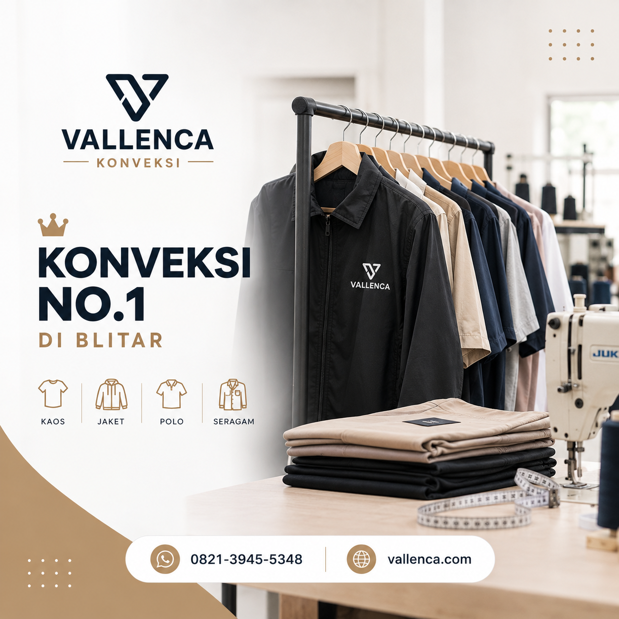 Vendor Konveksi No. 1 di Blitar untuk Kebutuhan Pakaian Custom