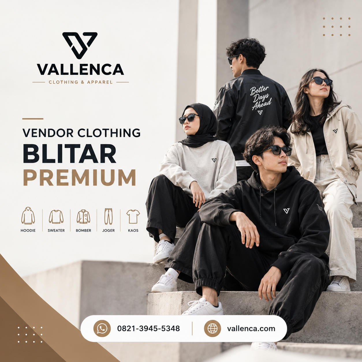 Vendor Clothing Blitar Premium untuk Produk Fashion dan Apparel Custom