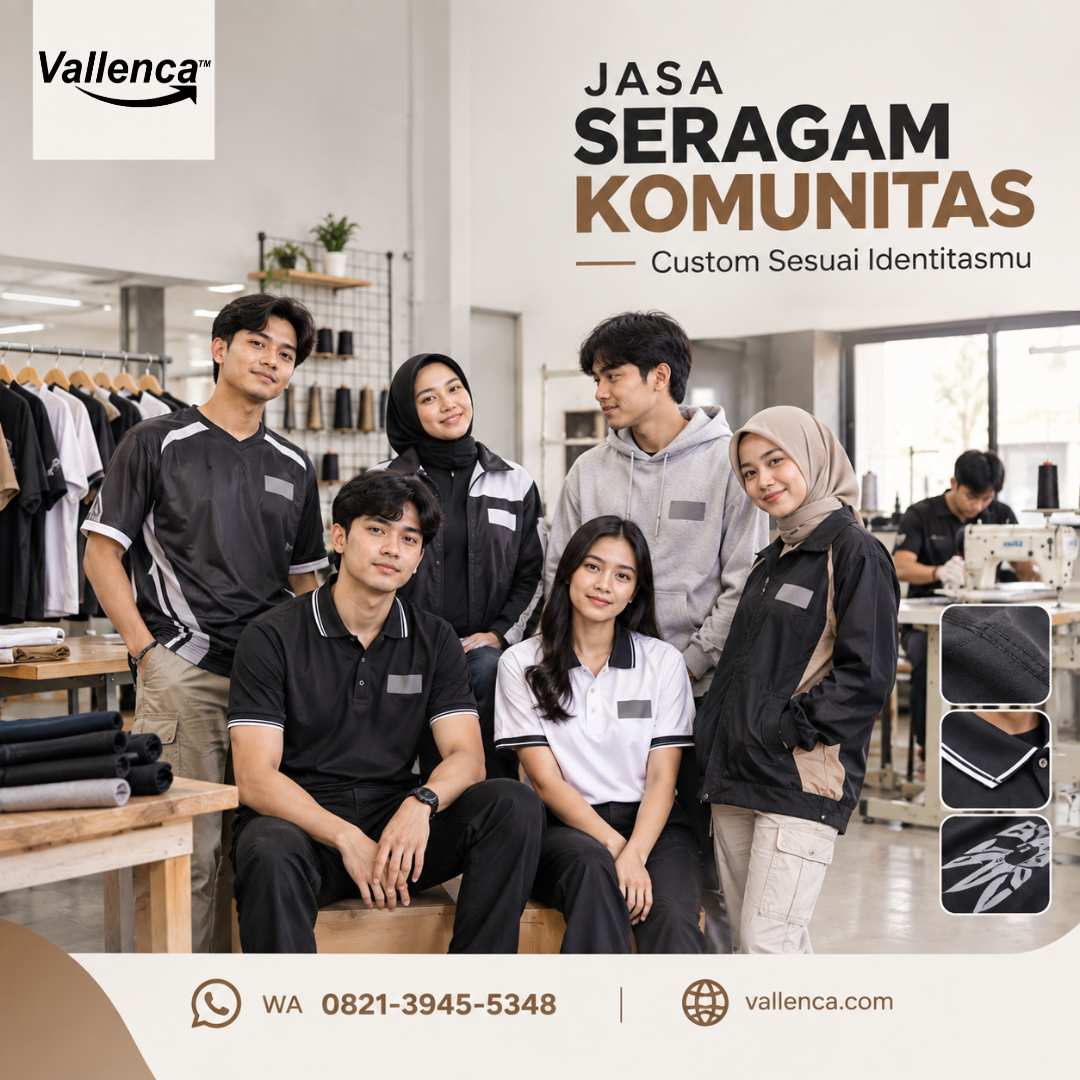 Jasa Buat Seragam Komunitas Custom